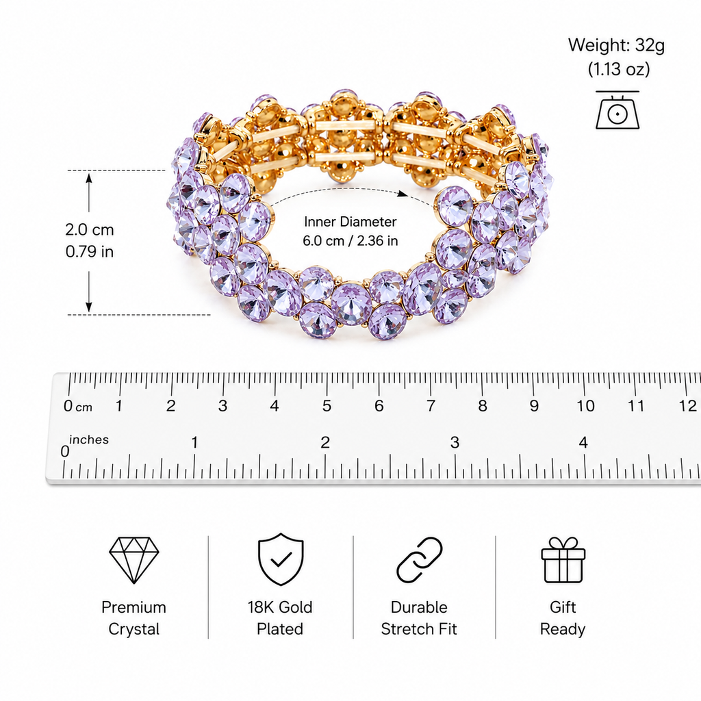 Lavender Luxe Bracelet