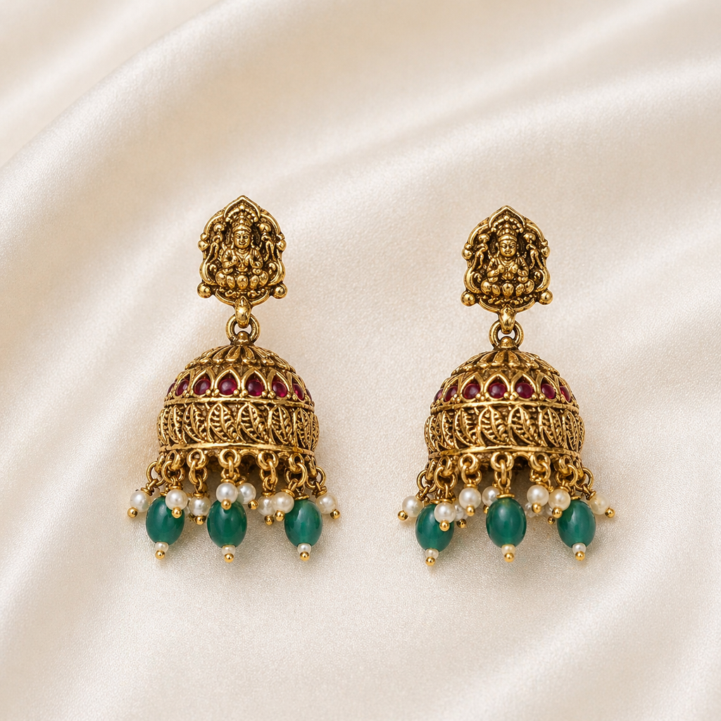 Lakshmi Temple Jewellery Set