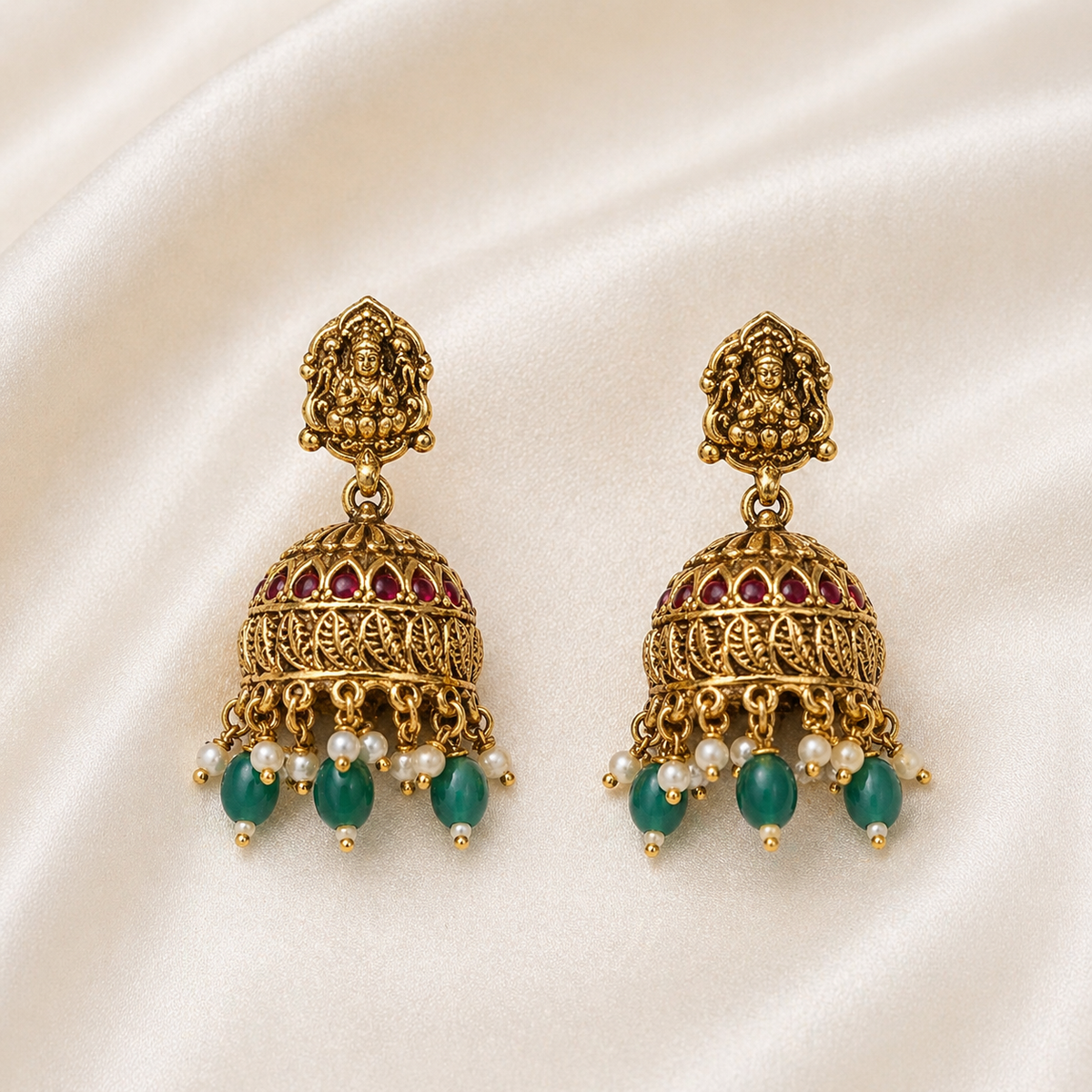 Lakshmi Temple Jewellery Set