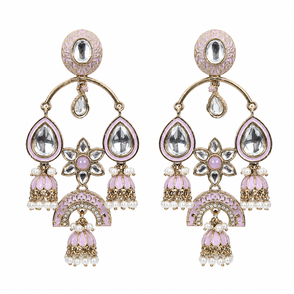 Noor Pink Chandeliers