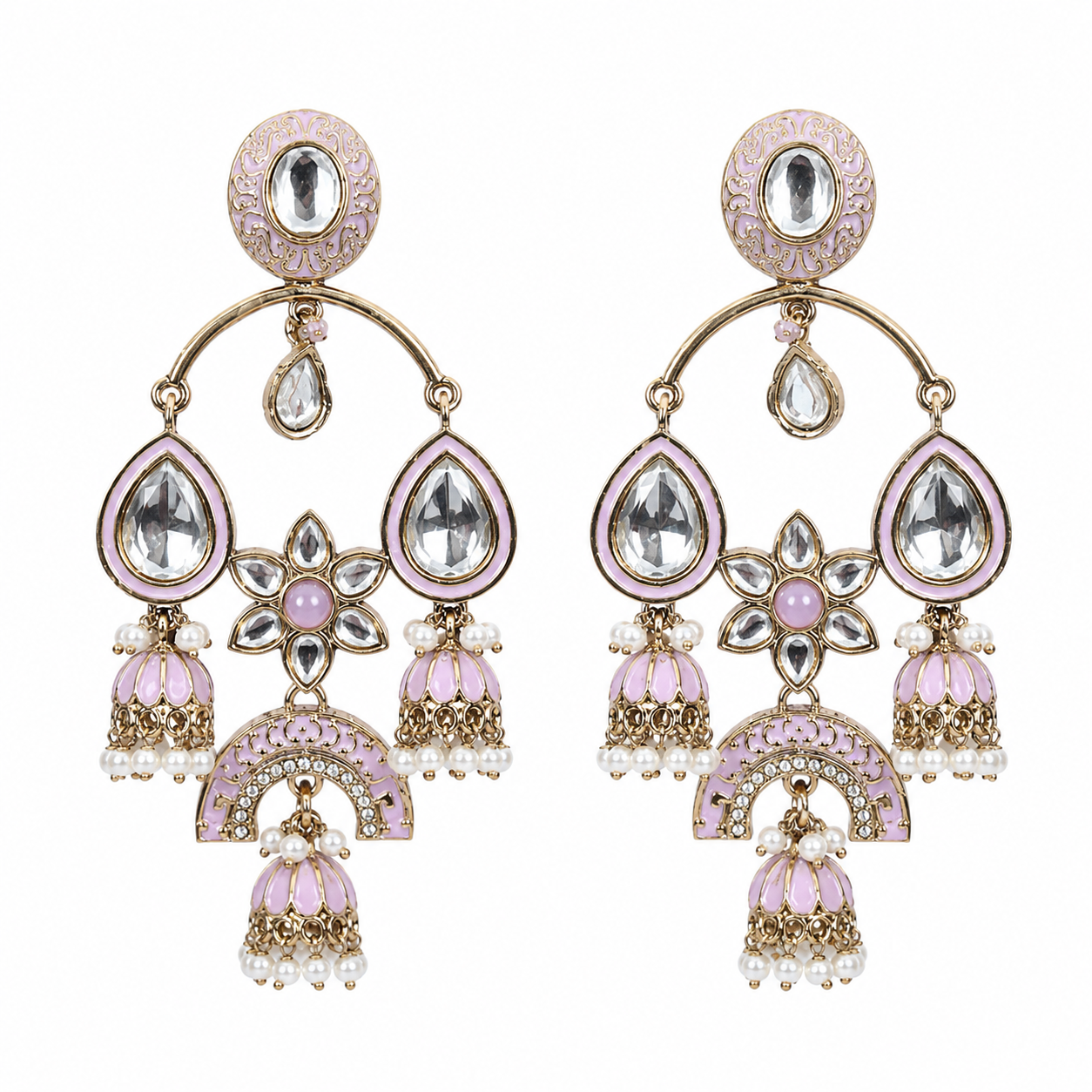 Noor Pink Chandeliers
