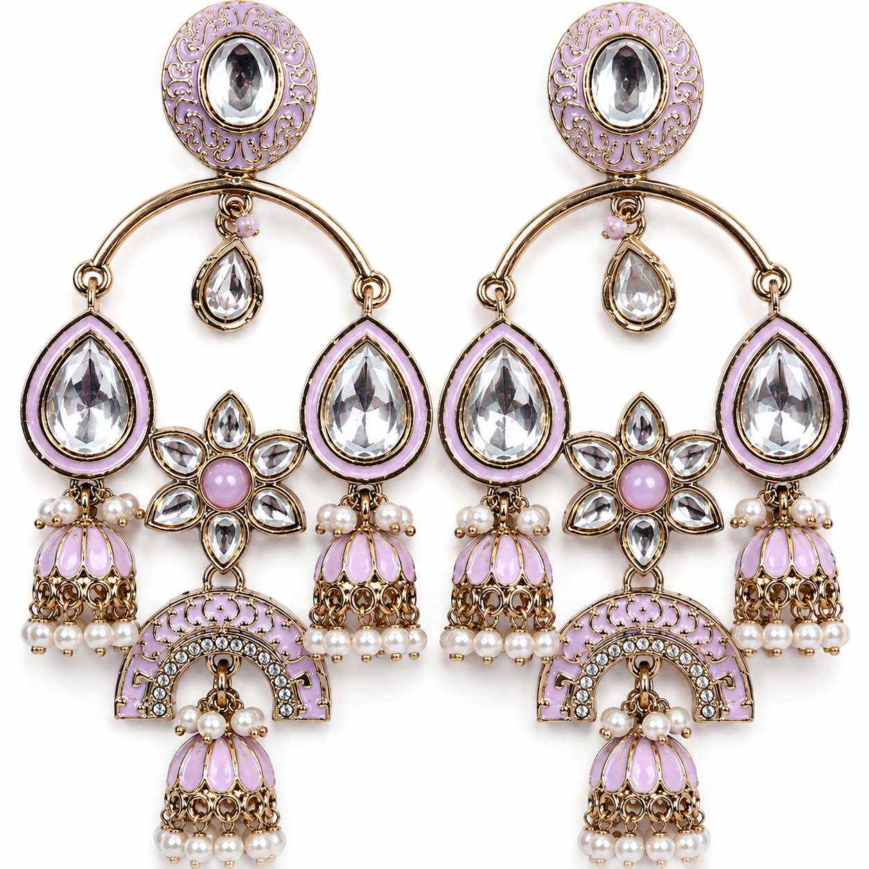 Noor Pink Chandeliers