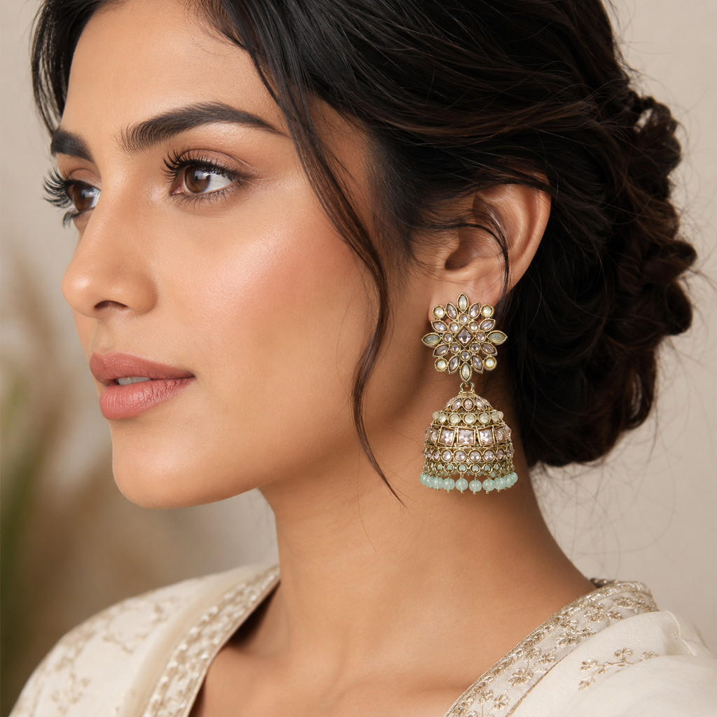 Noor Jhumka Earrings